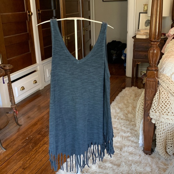 Umgee fringe bottom tunic tank. Worn‎ once. - Picture 1 of 3